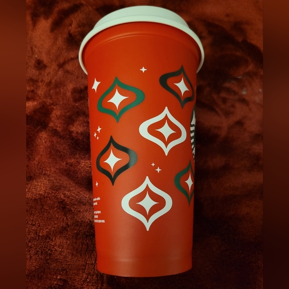 Starbucks plastic recyclables Cup w top - Picture 1 of 7